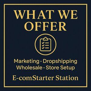 OUR SERVICES OVERVIEW • E-comStarter Station (Info Kit Included)